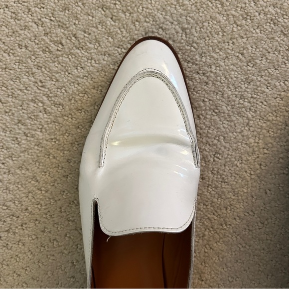 Everlane The Modern Loafer Mule Patent Leather White 8 - Picture 4 of 7